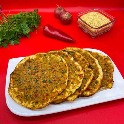 Vegan Börülceli Lahmacun (4 ADET)
